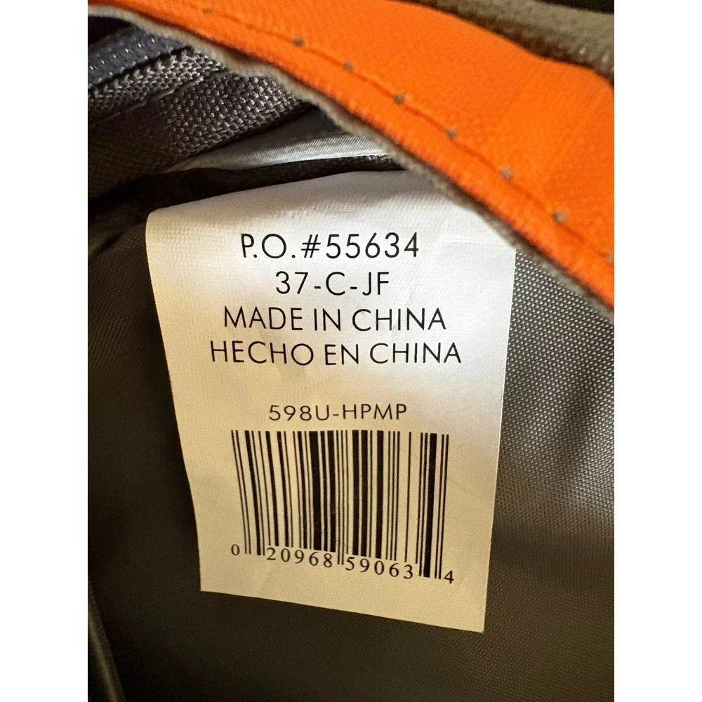 Outdoor Products Mist 13L Hydration Pack‎ Orange Grey 2.0L Reservoir Backpack